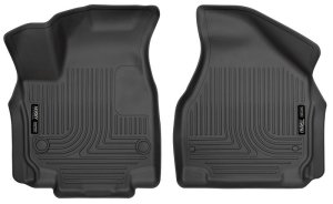 Chrysler Pacifica Floor Liners - Front - Husky Liners - WeatherBeater - Black - 2017